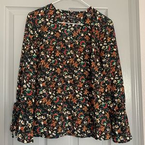 JCrew Floral Blouse